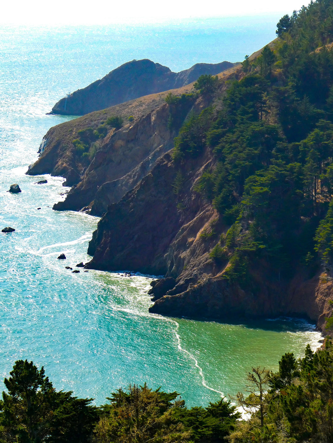 Coastal Haze - Kirby Cove, CA